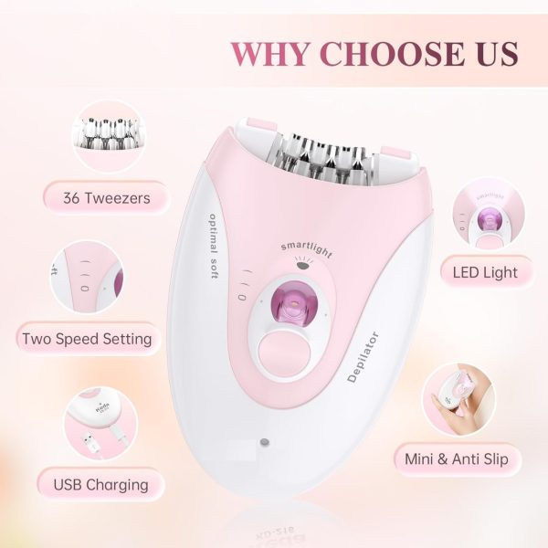 Daling DL-6032 Women’s Cordless Epilator
